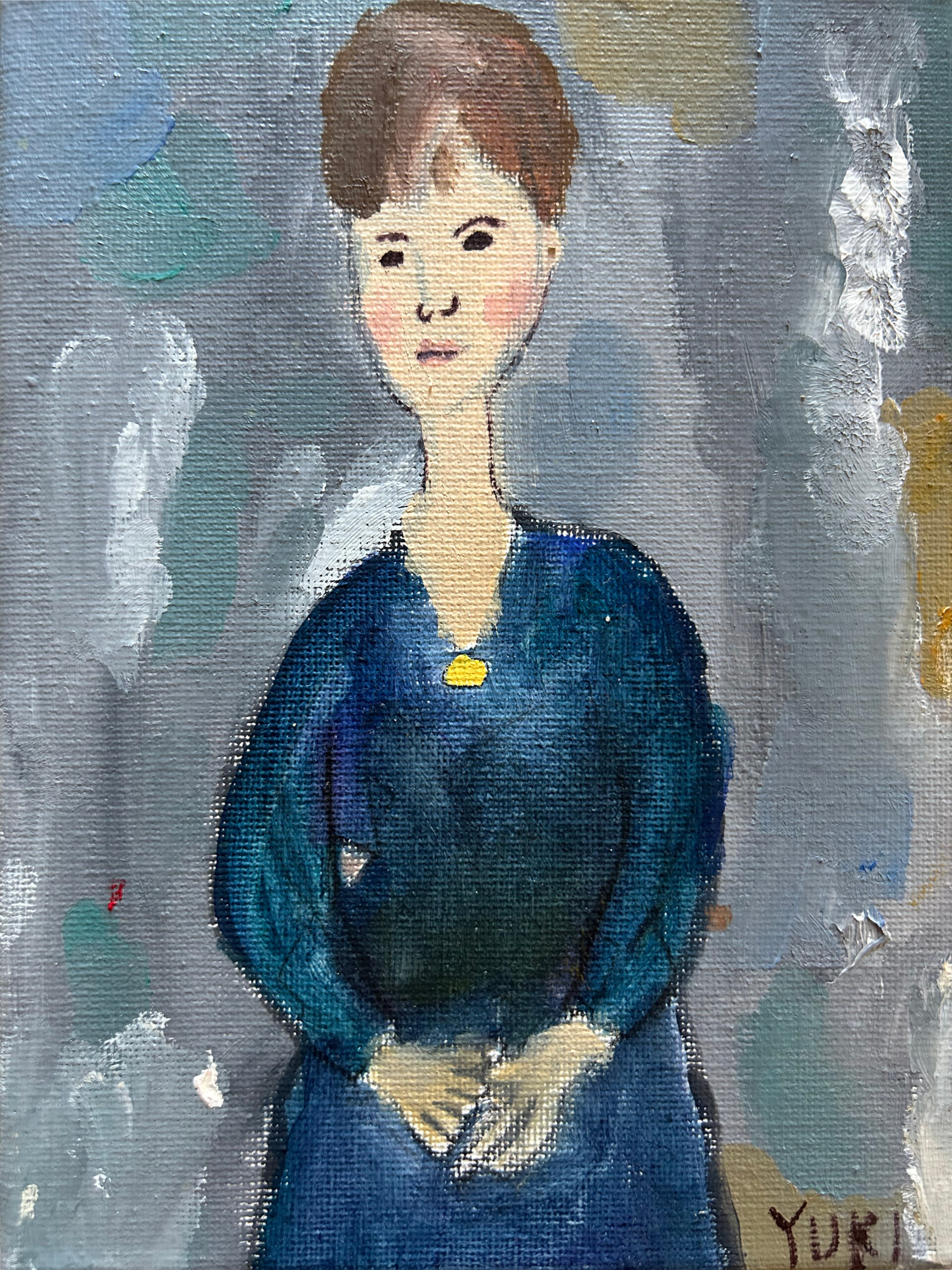 「モジリアーニによせて」作品画像