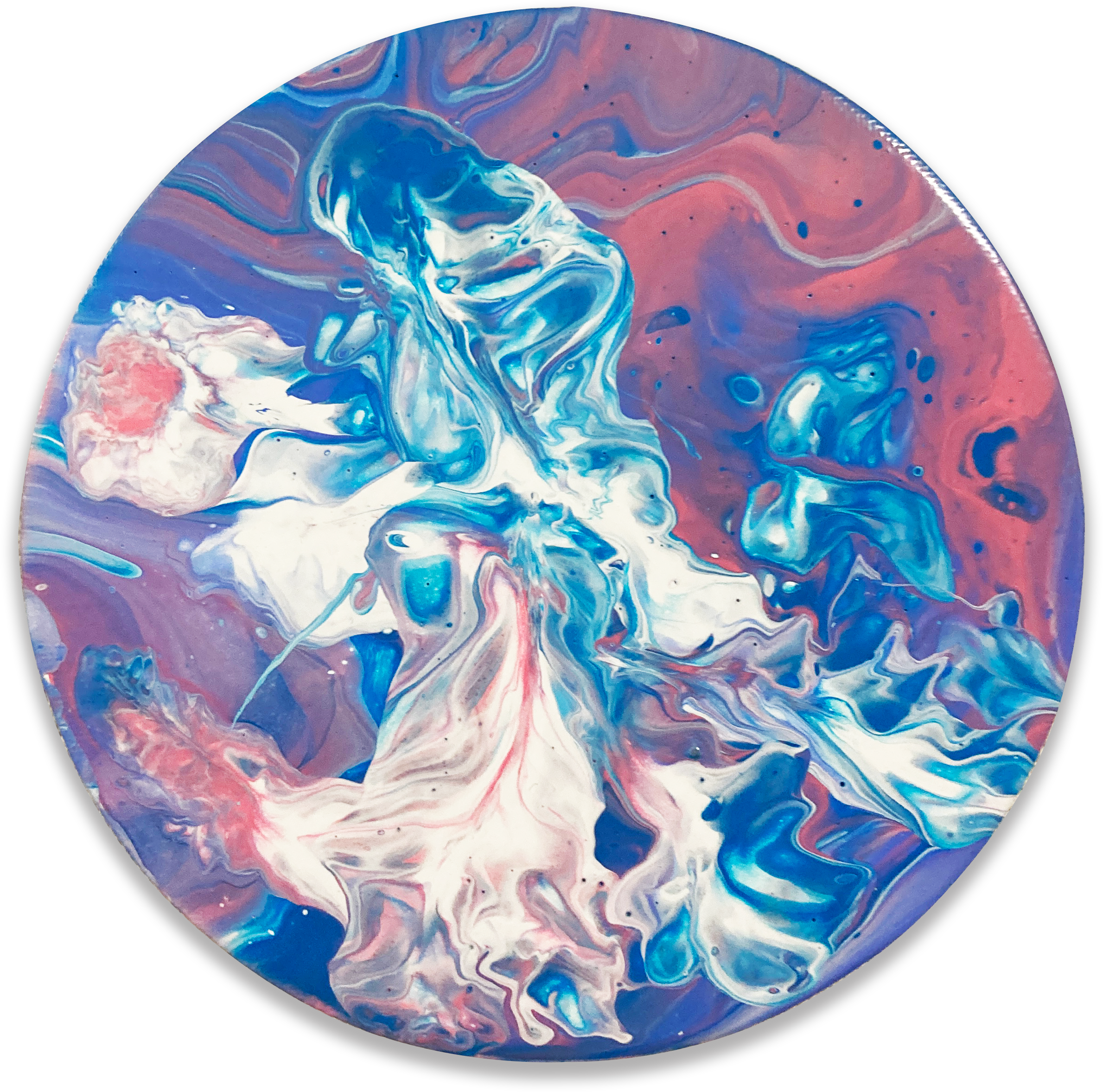 「フルイドアート「ブルーハワイ」」作品画像