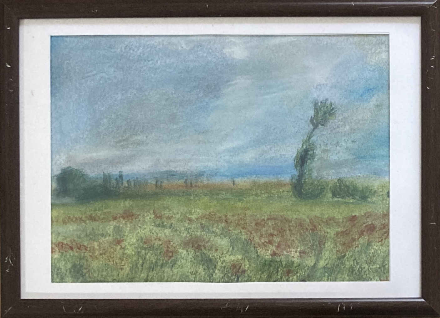 「モネ「ジヴェルニー近くのひなげし畑」 模写」作品画像